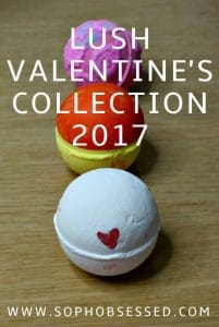 LUSH VALENTINE'S COLLECTION 2017 PIN