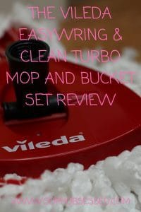 The Vileda EasyWring & Clean Turbo Mop and Bucket Set