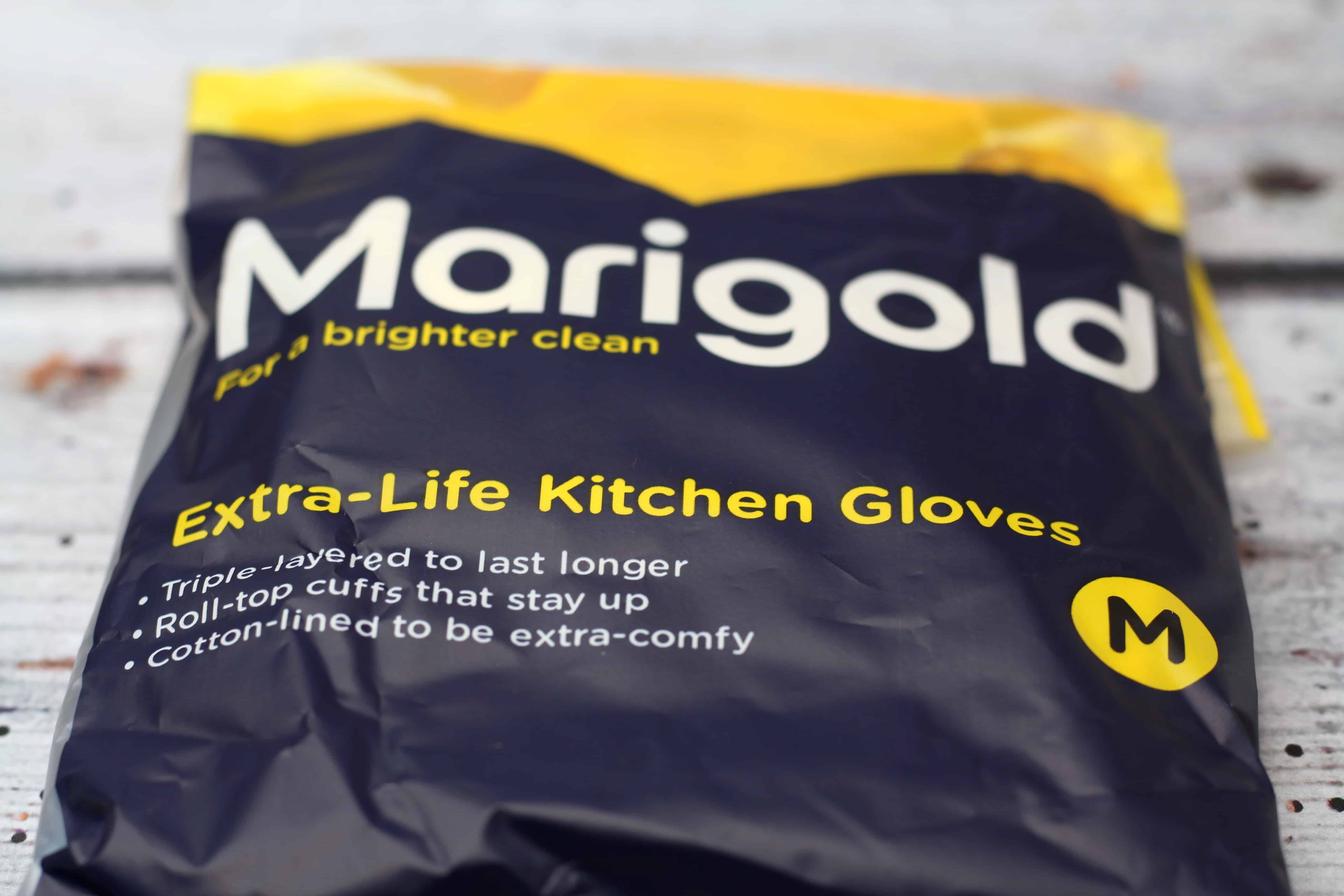 Marigold Extra Life Kitchen Gloves Small S Rubber Protect Cleaning Washing.F&F 