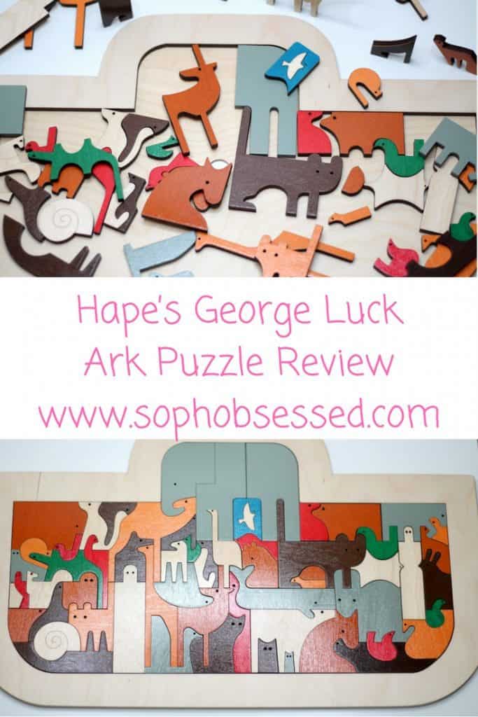 Hape’s George Luck Ark Puzzle Review