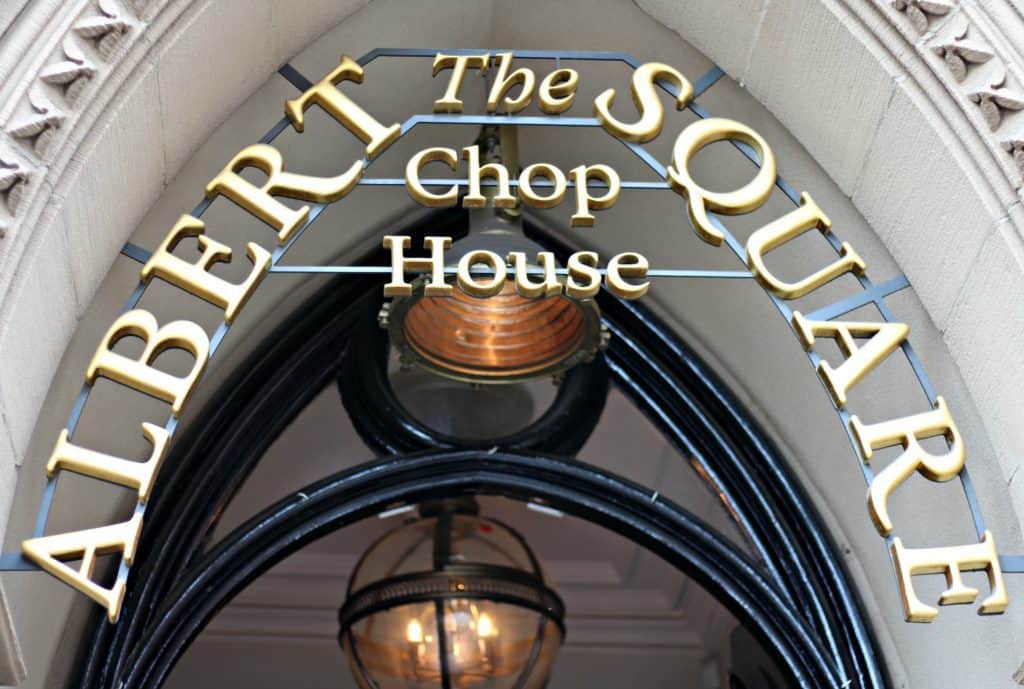 The Albert Square Chop House Sunday Roast Manchester