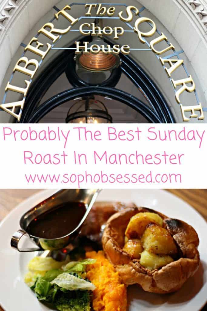 The Albert Square Chop House Sunday Roast Manchester