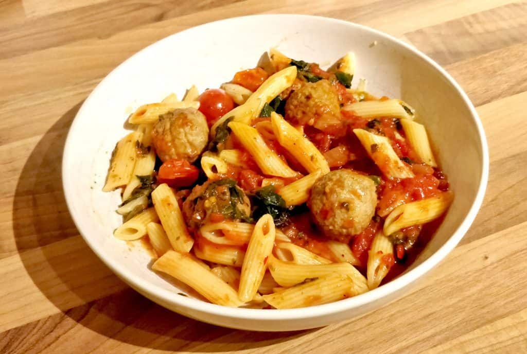 Slimming World Meatballs & Pasta Review