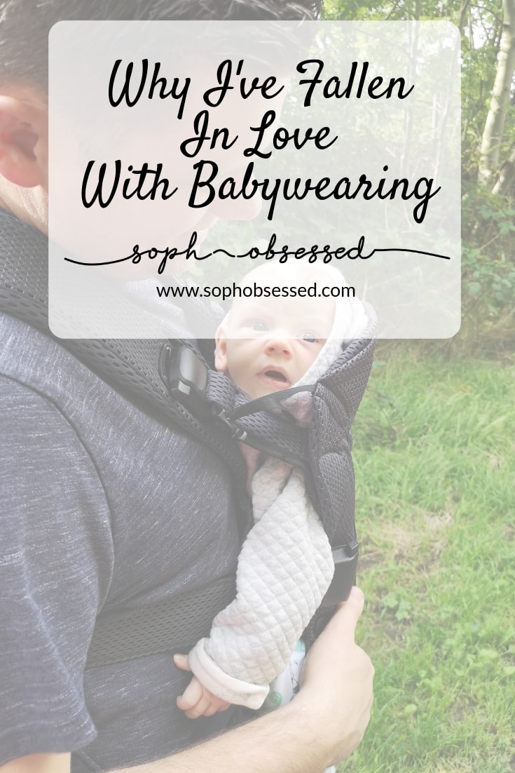 When my first son Henry was little, I didn't really do any babywearing. I don't really know why because I certainly did a lot of baby carrying. I always have liked the concept of babywearing and I wanted to explore it further.