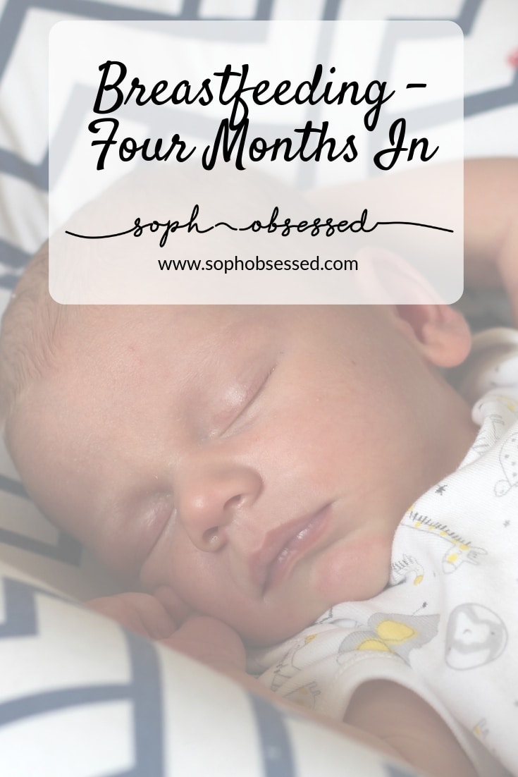 It's been a while since we checked in and gave you an update on Hugo's breastfeeding journey so I thought I'd let you know whats going on. four months in