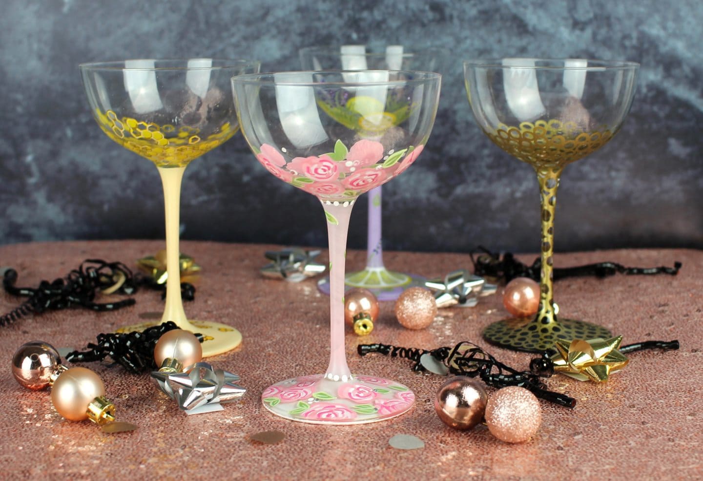 Elderflower Prosecco Fizz Cocktails Lolita glasses