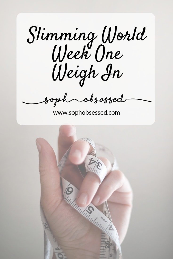 Week one of Slimming World can be really easy or really hard dependent on where you are in your mindset. I have to admit I really wasn't sure what the scales would say on weigh day but for those of you who are interested here is my week one Slimming World Update.