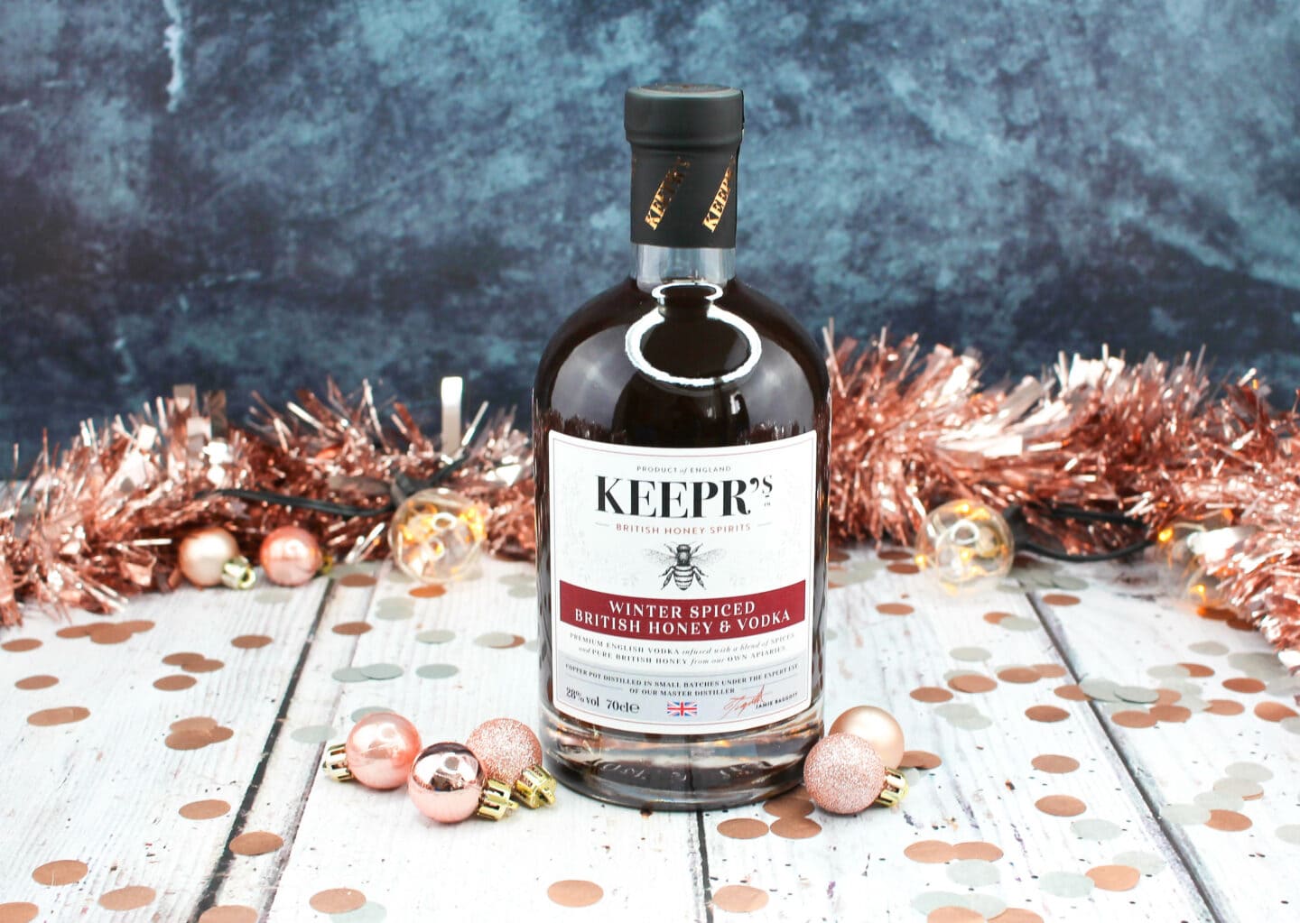 Keepr’s Christmas Spiced Cotswold Honey & English Vodka