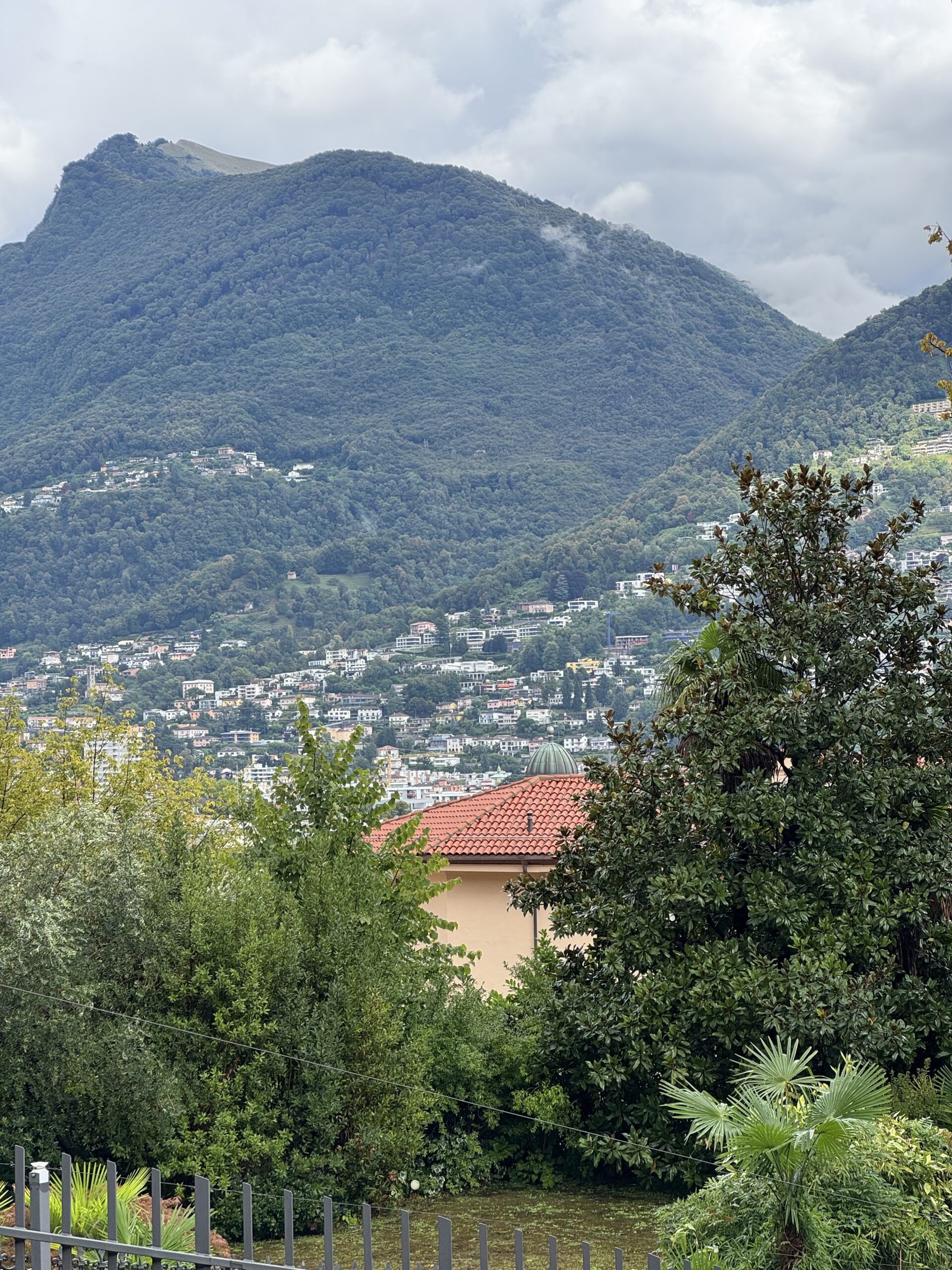 View of swiss mountains